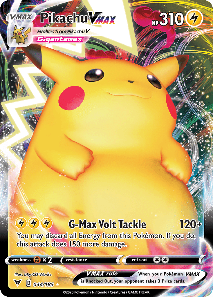 Pikachu VMAX Vivid Voltage card