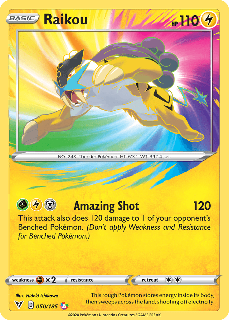 Raikou Vivid Voltage card