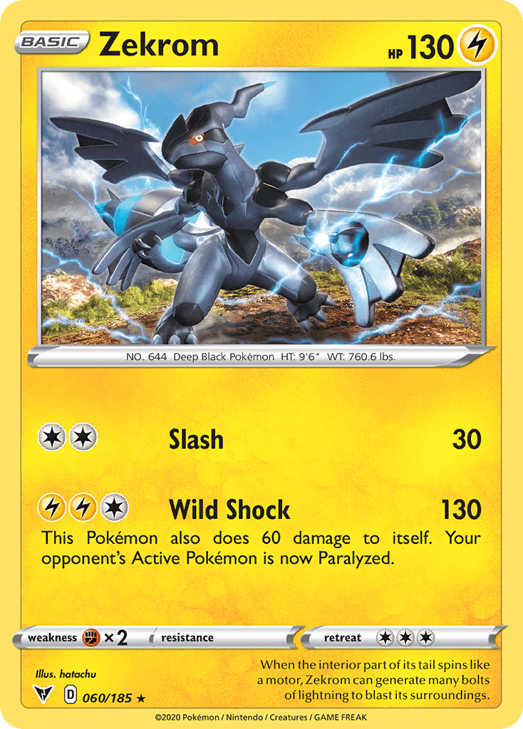 Zekrom Vivid Voltage card