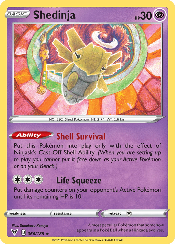 Shedinja Vivid Voltage card