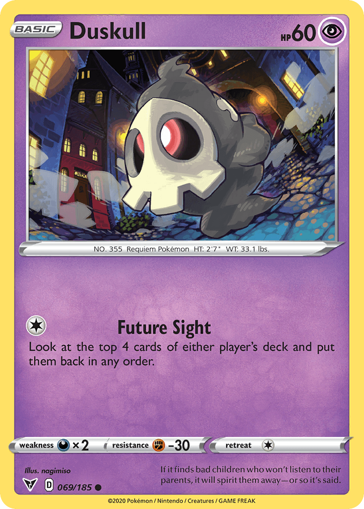 Duskull Vivid Voltage card