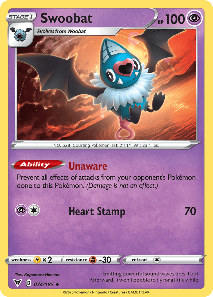 Swoobat Vivid Voltage card