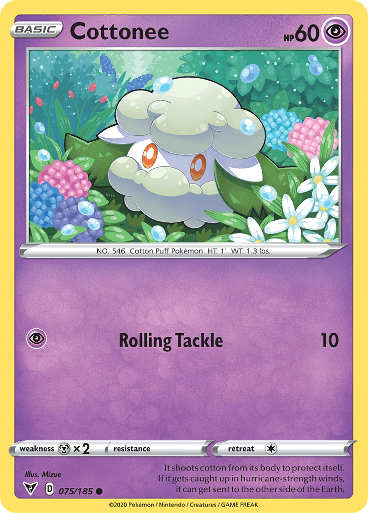 Cottonee Vivid Voltage card