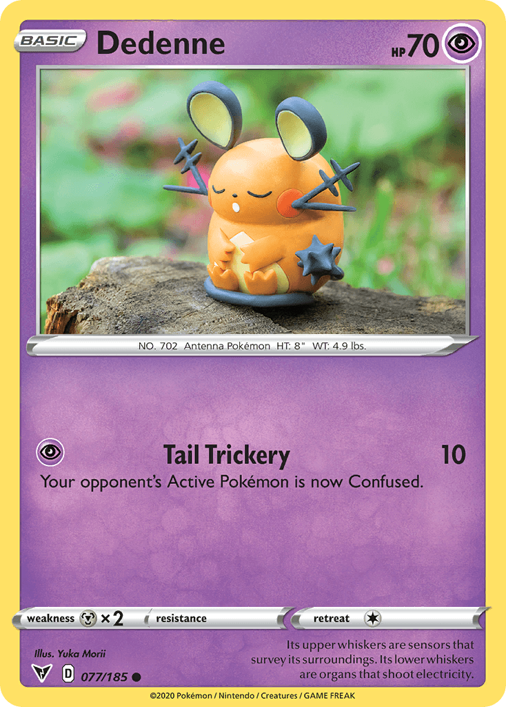 Dedenne Vivid Voltage card