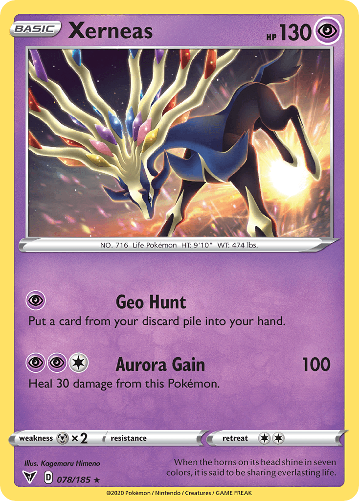 Xerneas Vivid Voltage card