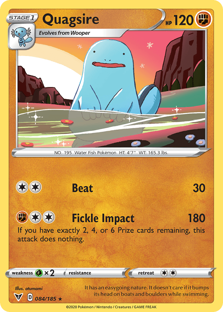 Quagsire Vivid Voltage card