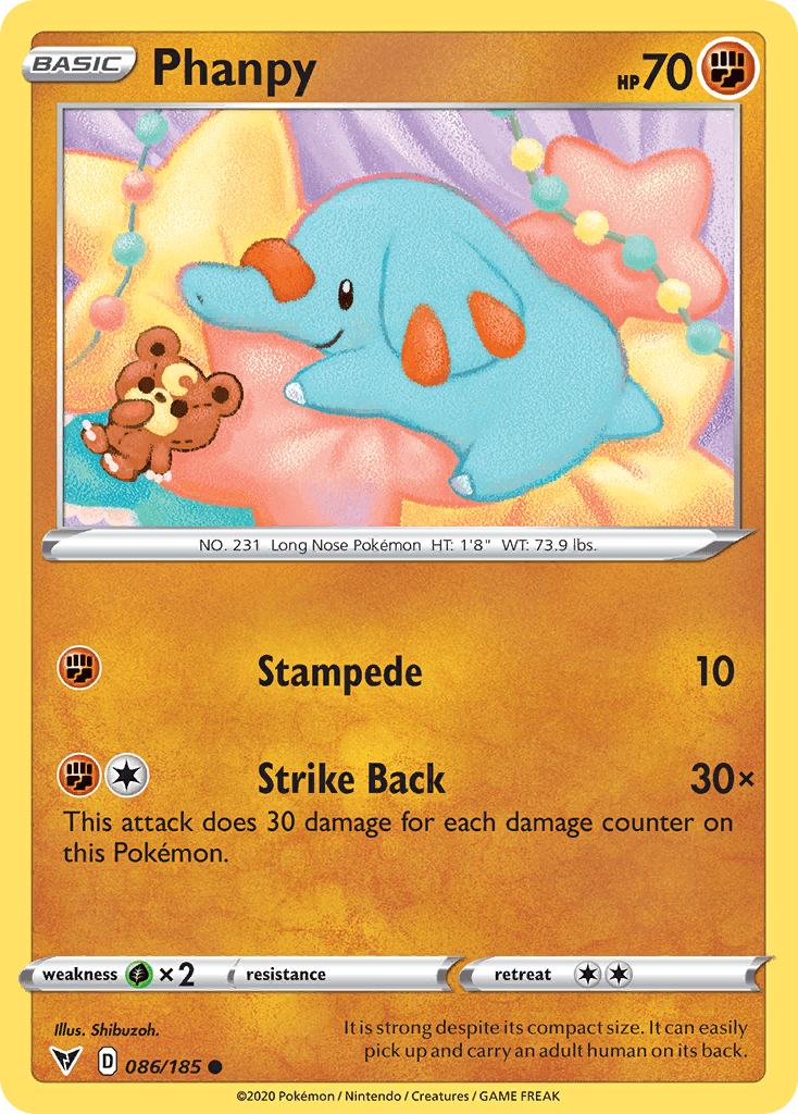 Phanpy Vivid Voltage card