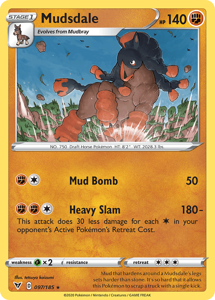 Mudsdale Vivid Voltage card