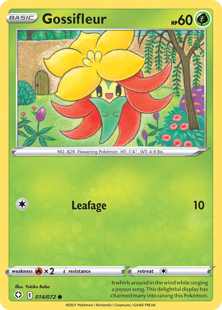 Gossifleur Shining Fates card