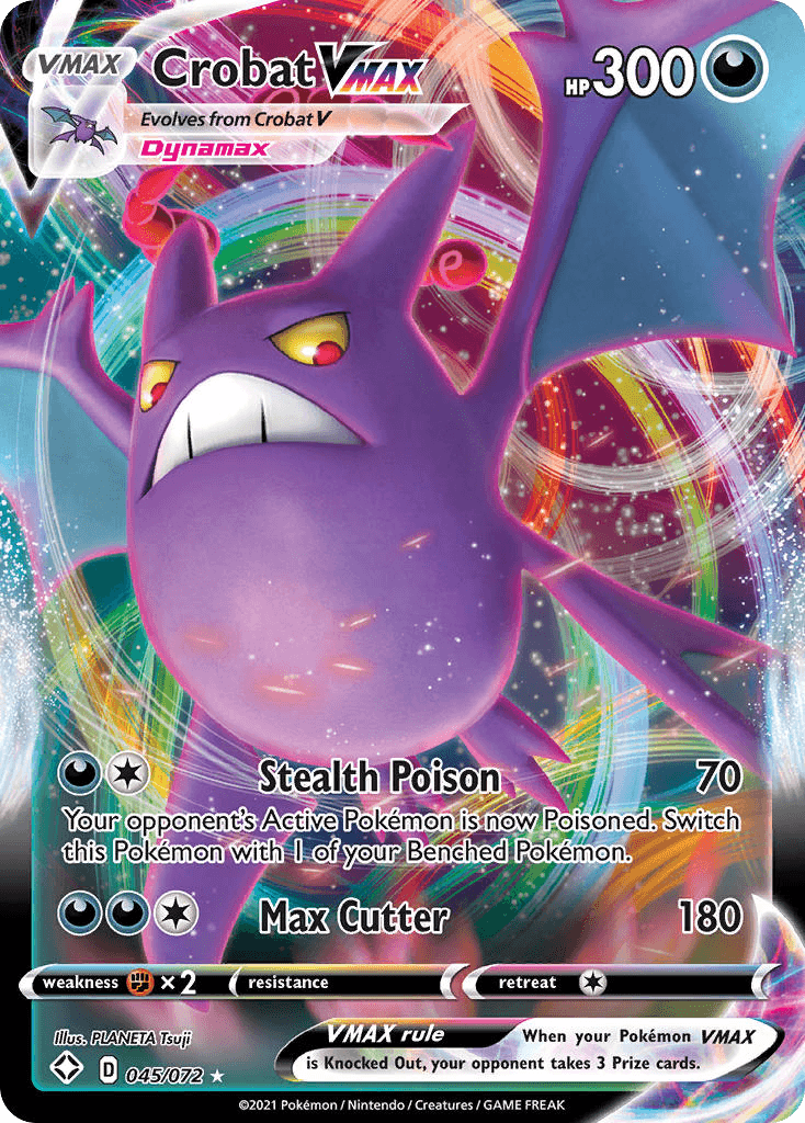 Crobat VMAX Shining Fates card