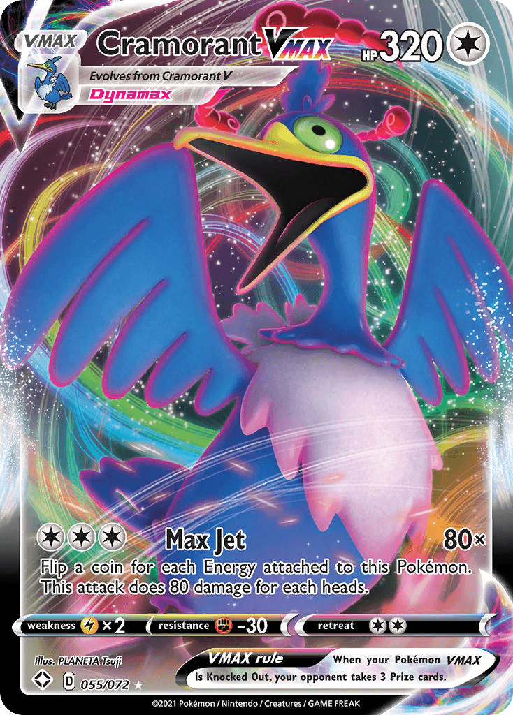 Cramorant VMAX Shining Fates card