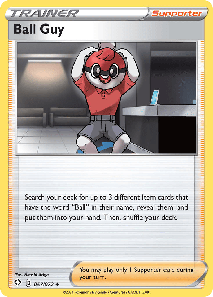 Ball Guy Shining Fates card