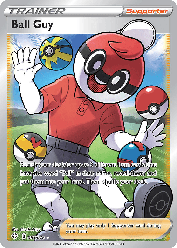 Ball Guy Shining Fates card