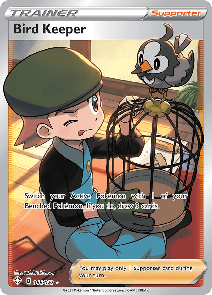 Bird Keeper Shining Fates card