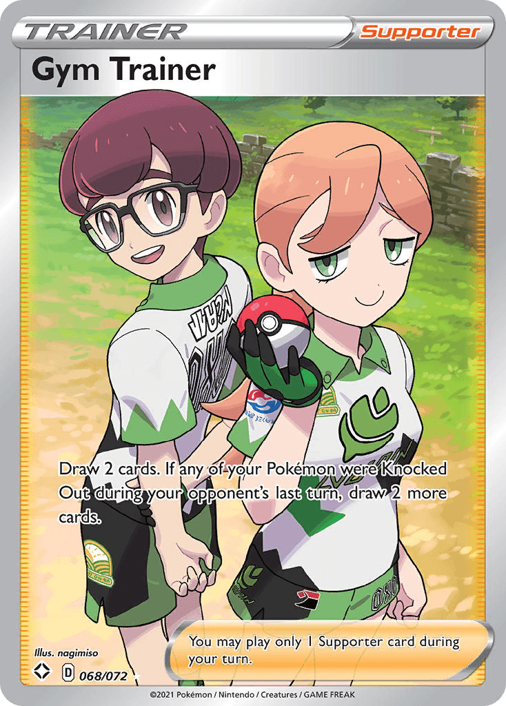 Gym Trainer Shining Fates card