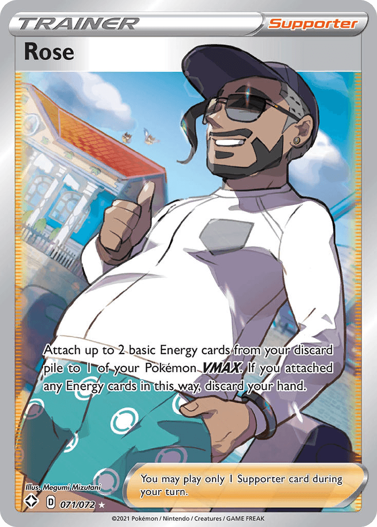 Rose Shining Fates card