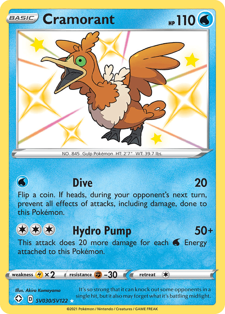 Cramorant 寶可夢 card