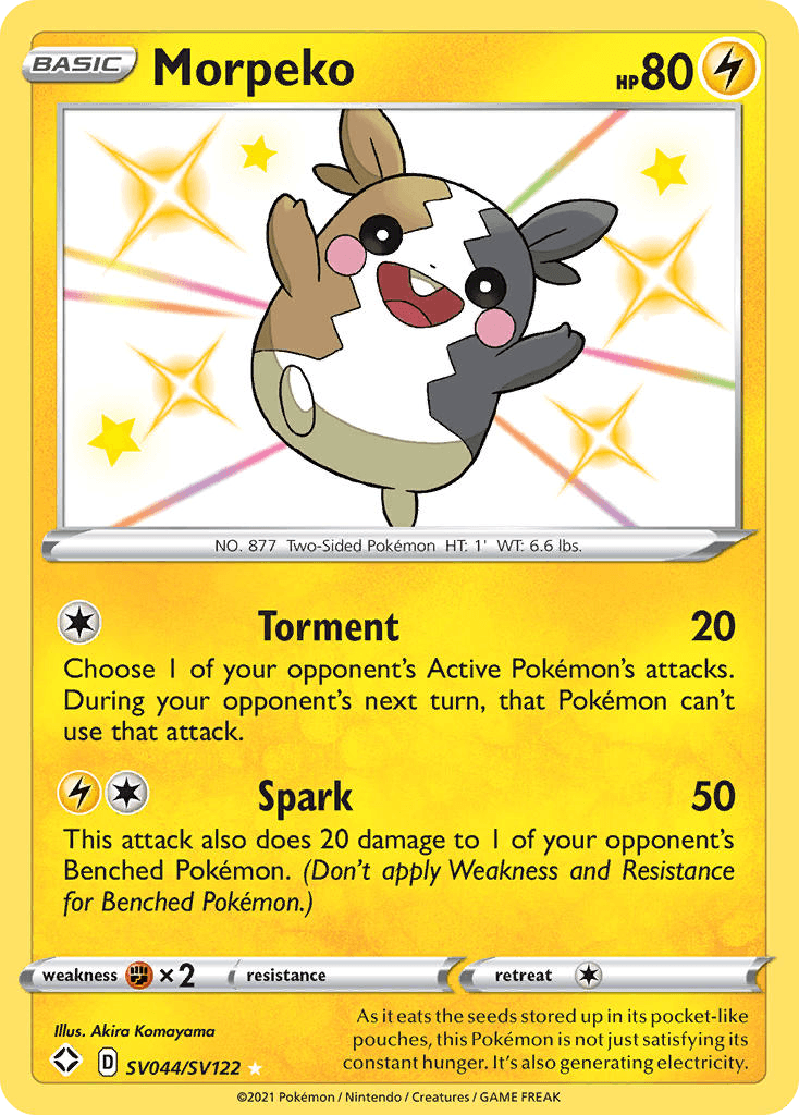 Morpeko 寶可夢 card