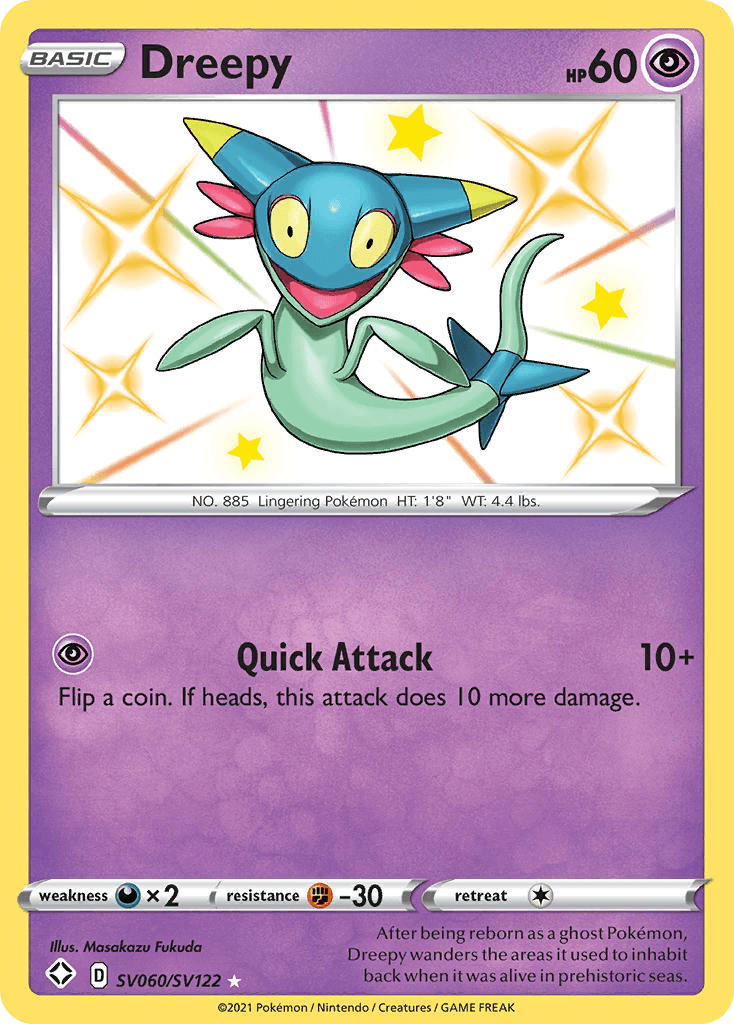 Dreepy 寶可夢 card