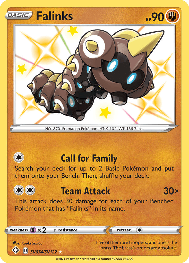 Falinks 寶可夢 card