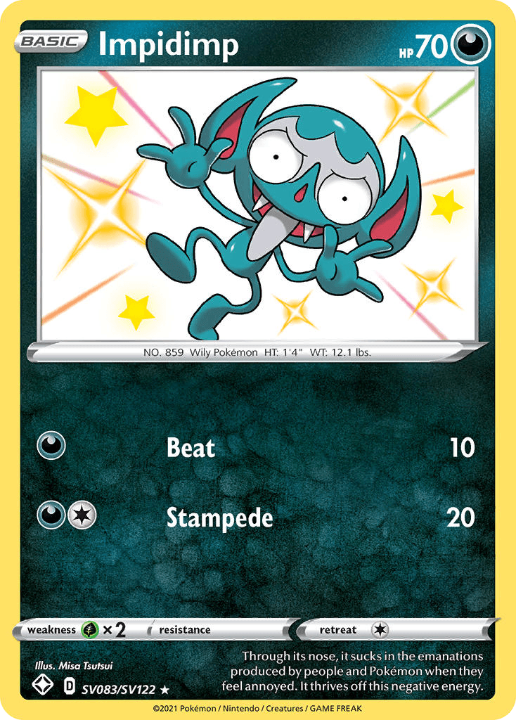 Impidimp 寶可夢 card