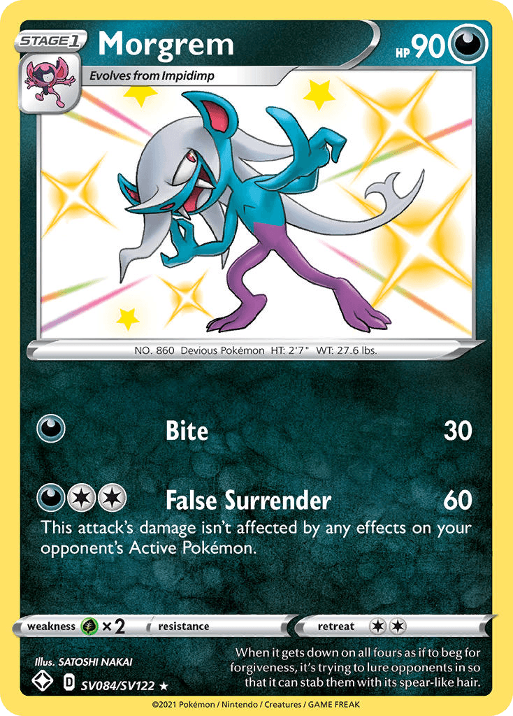 Morgrem 寶可夢 card