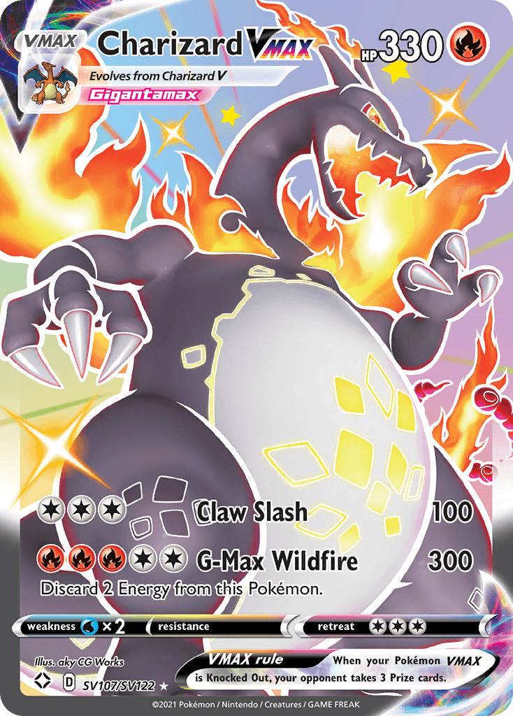 Charizard VMAX 宝可梦 card