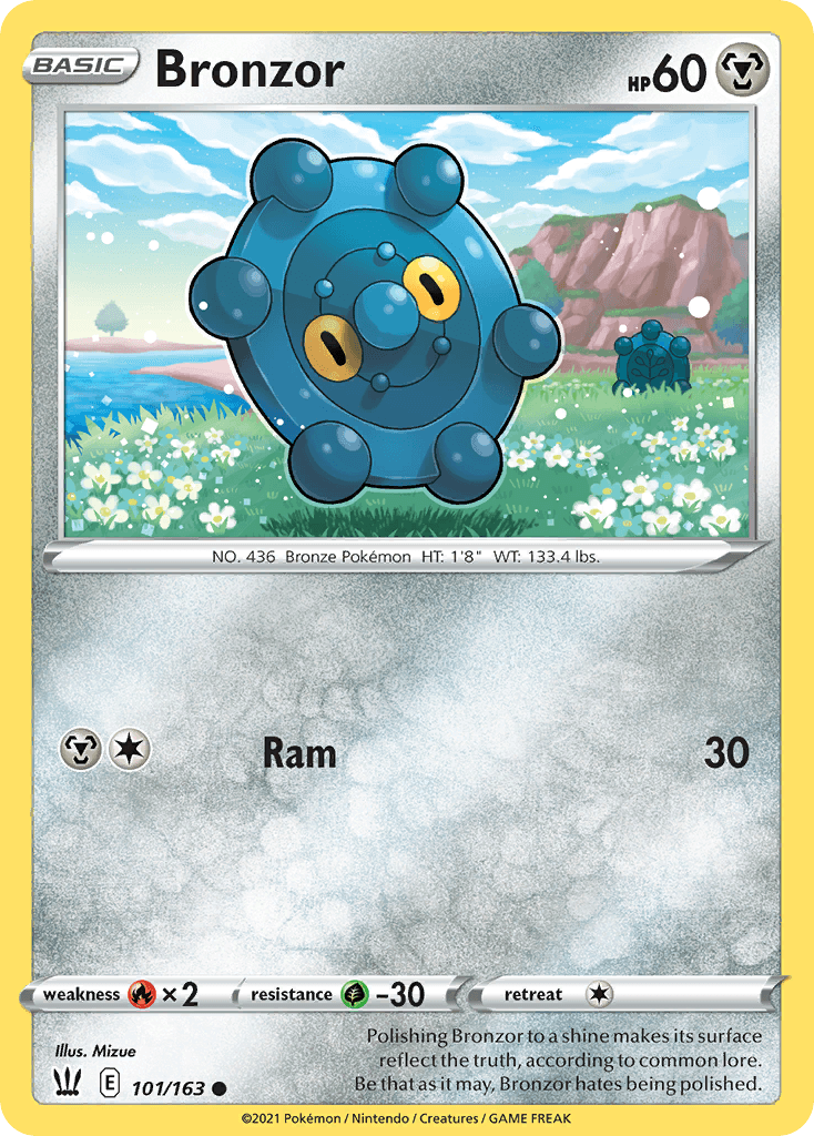 Bronzor Battle Styles card