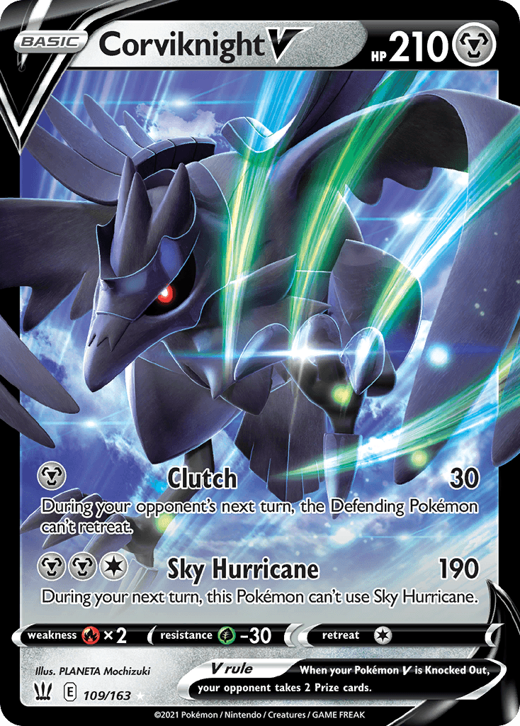 Corviknight V Battle Styles card