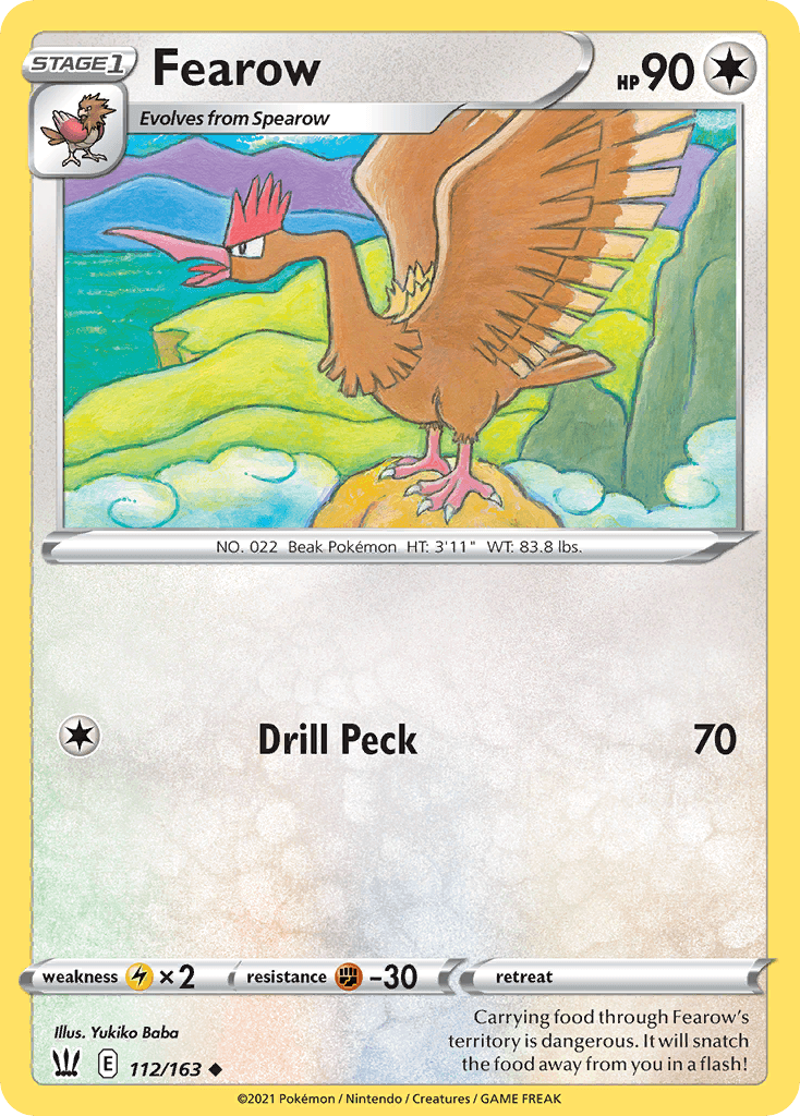 Fearow Battle Styles card