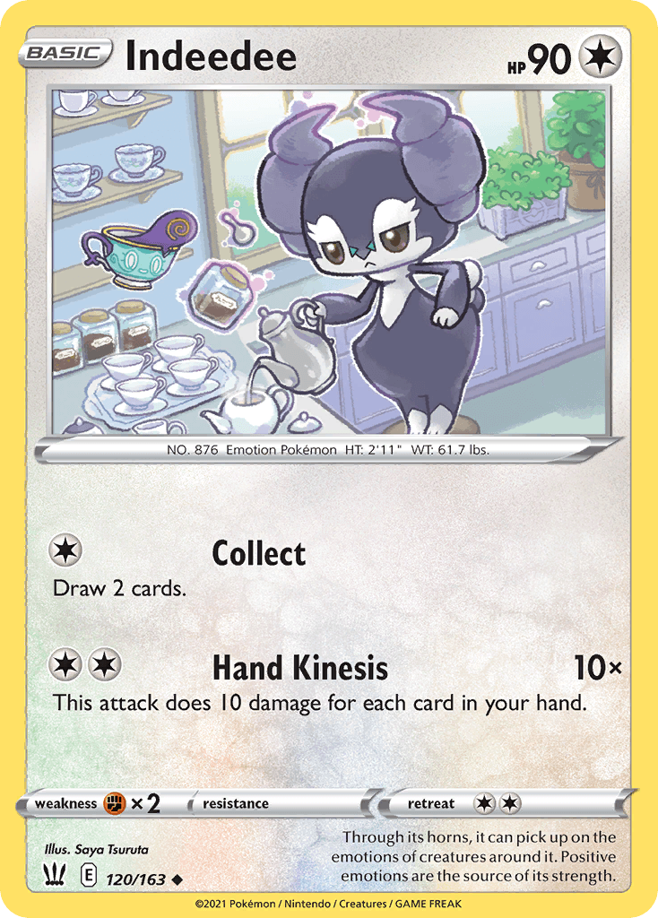 Indeedee Battle Styles card