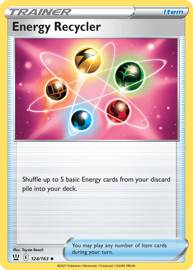 Energy Recycler Battle Styles card
