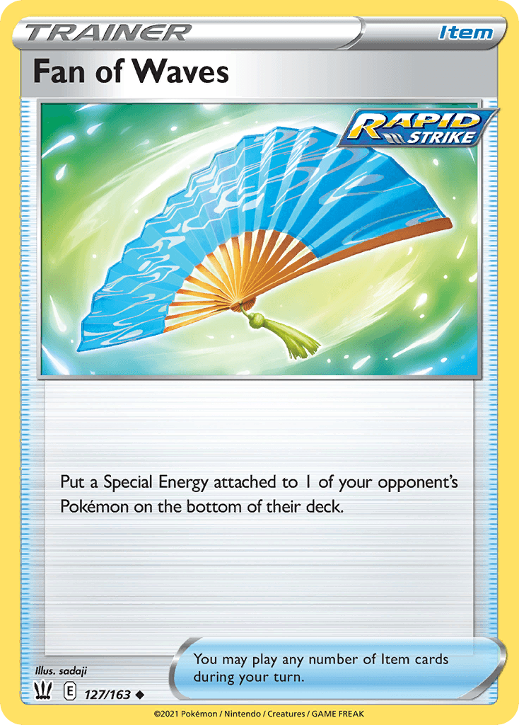 Fan of Waves Battle Styles card