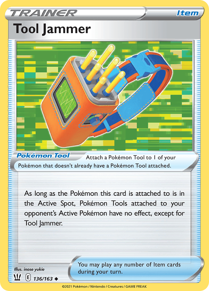 Tool Jammer Battle Styles card