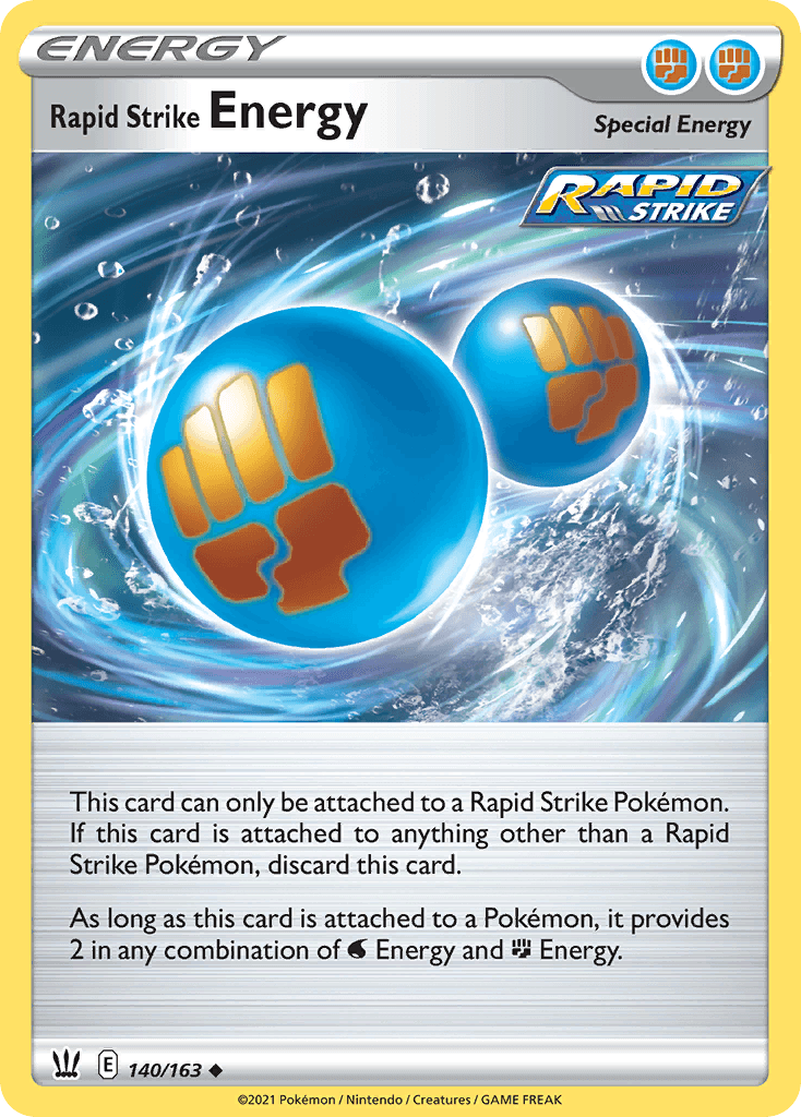 Rapid Strike Energy Battle Styles card