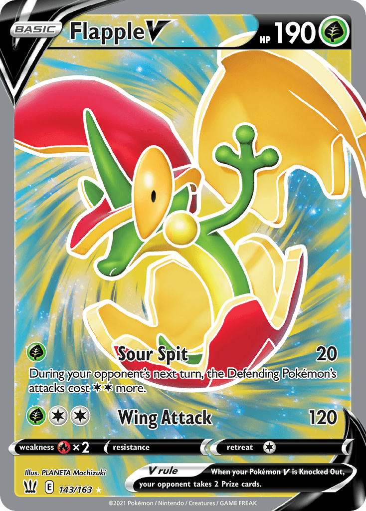 Flapple V Battle Styles card