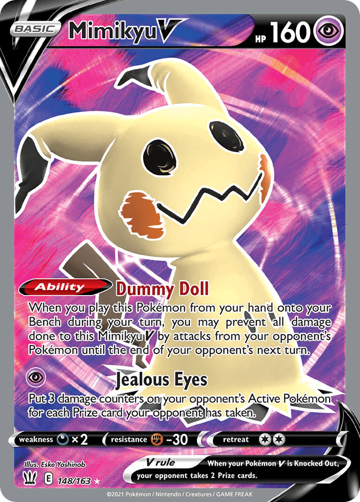Mimikyu V Battle Styles card