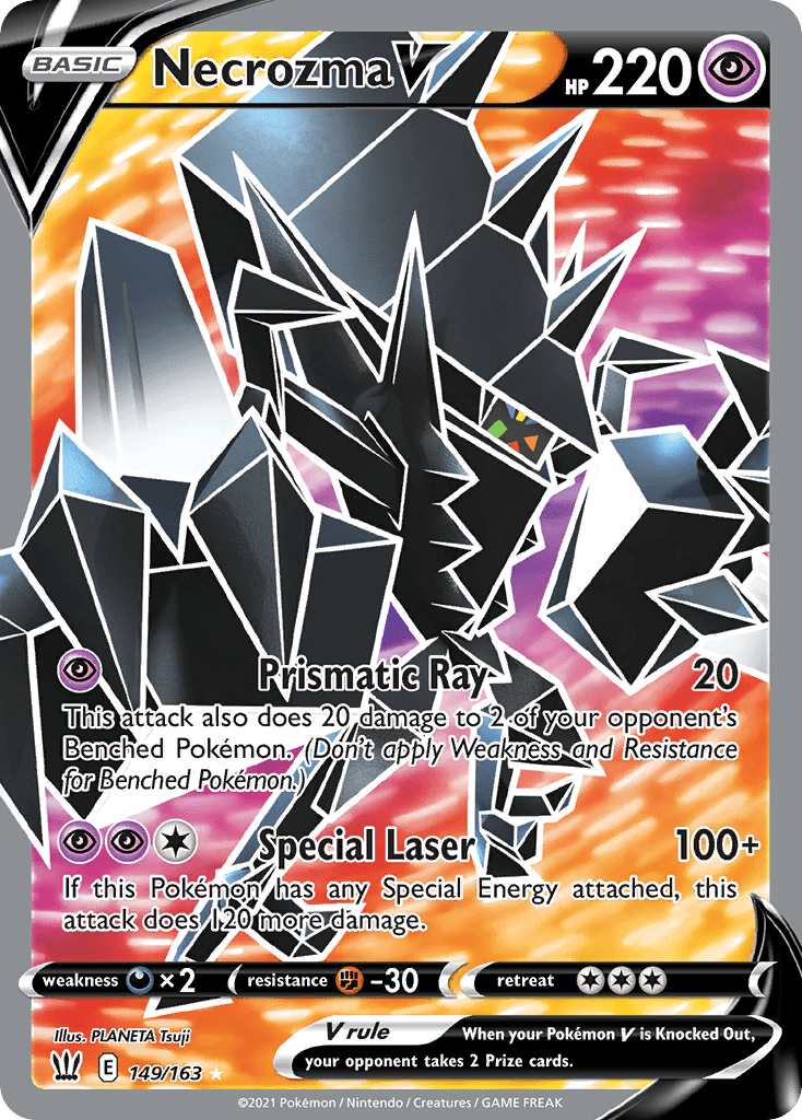 Necrozma V Battle Styles card
