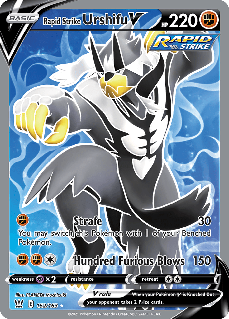 Rapid Strike Urshifu V Battle Styles card
