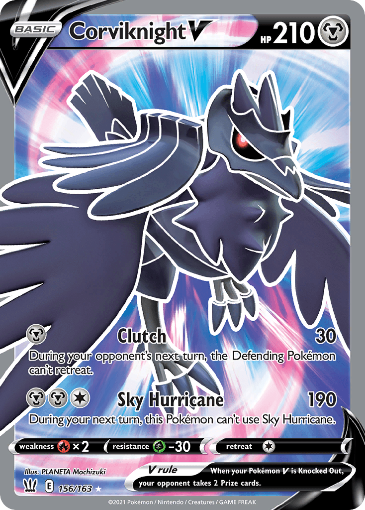Corviknight V Battle Styles card