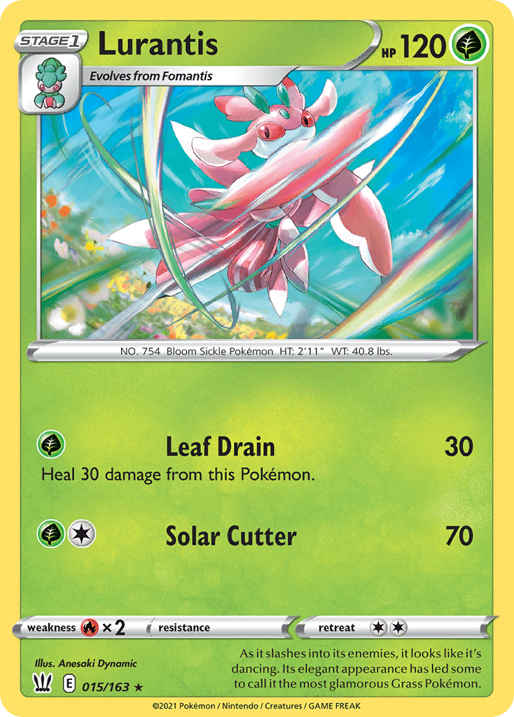 Lurantis Battle Styles card