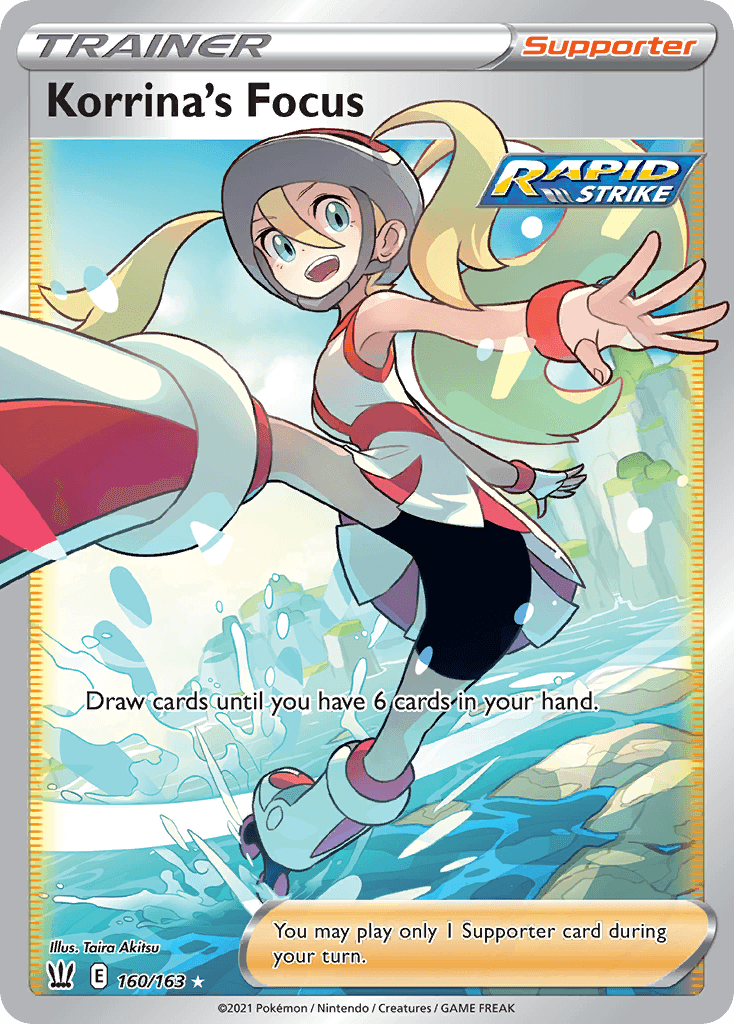 Korrina's Focus Battle Styles card
