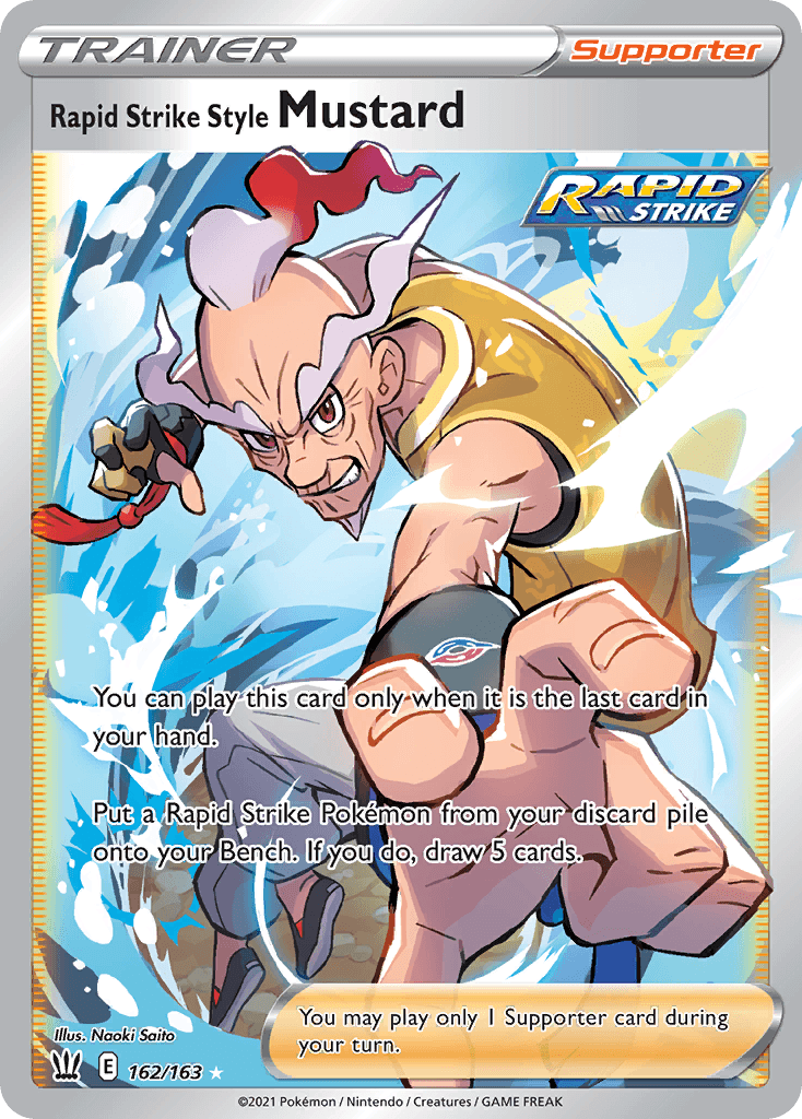Rapid Strike Style Mustard Battle Styles card