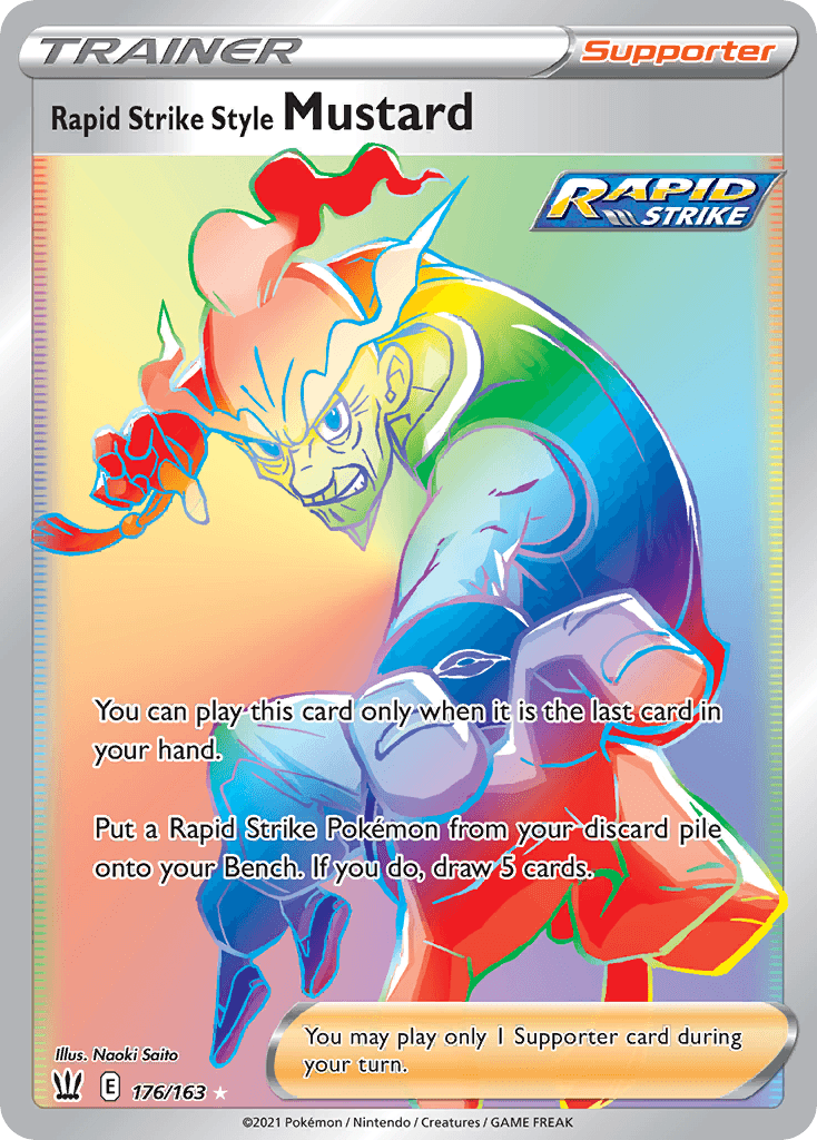 Rapid Strike Style Mustard Battle Styles card