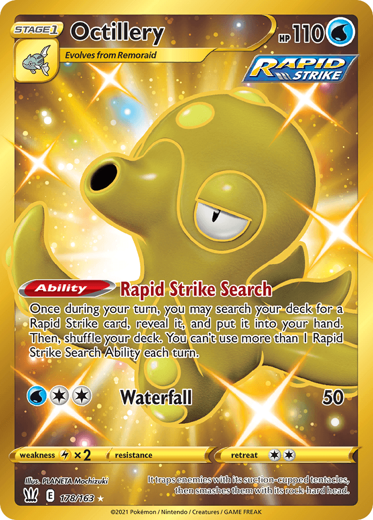 Octillery Battle Styles card