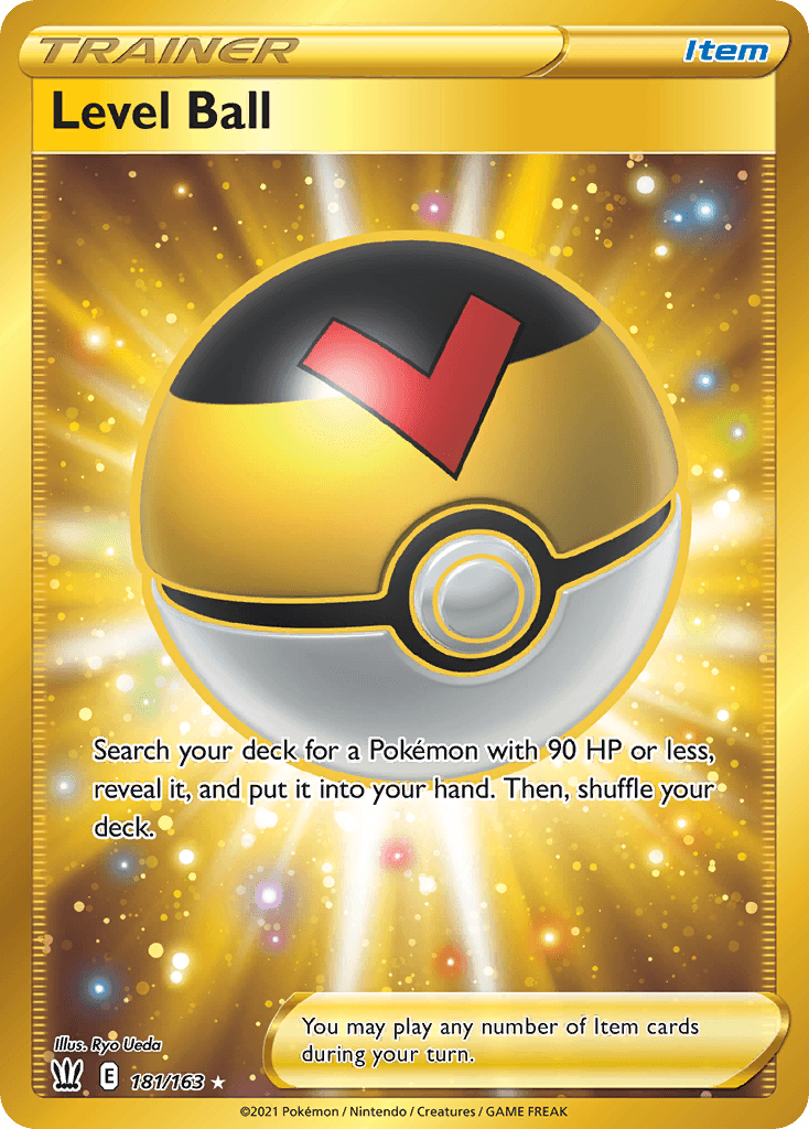 Level Ball Battle Styles card