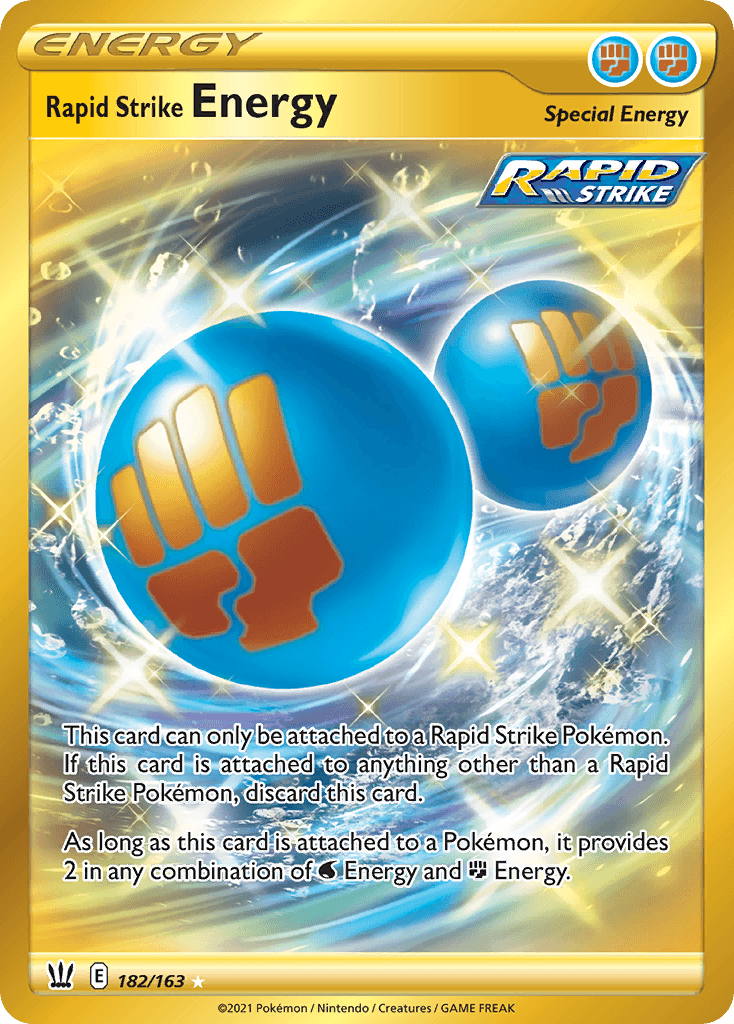 Rapid Strike Energy Battle Styles card