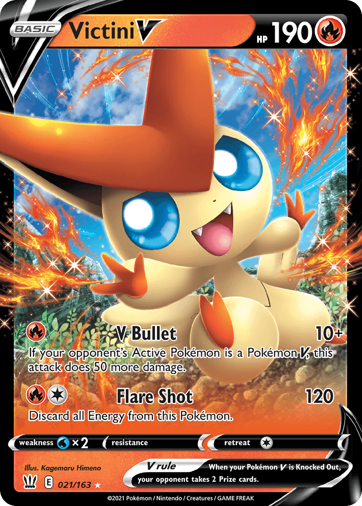 Victini V Battle Styles card