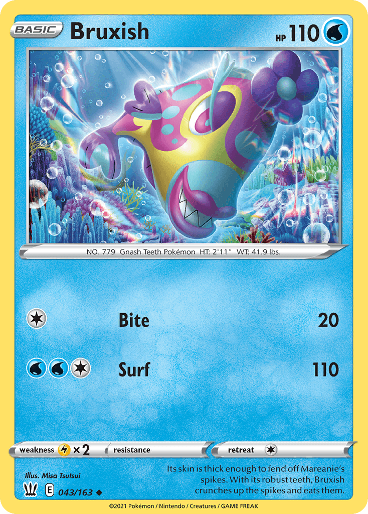 Bruxish Battle Styles card