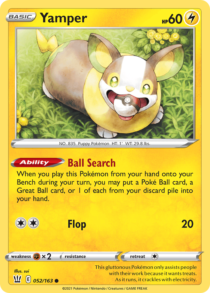 Yamper Battle Styles card